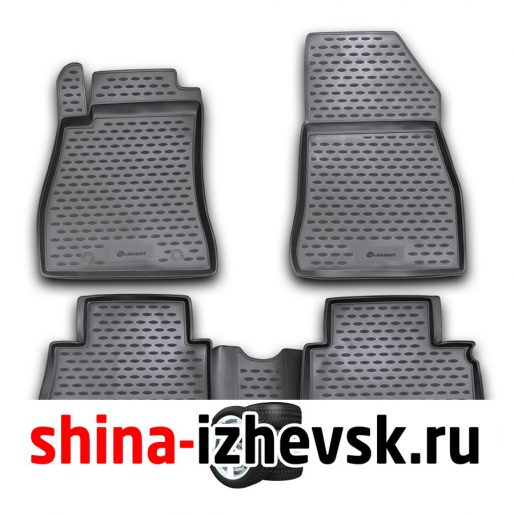 Коврик Autofamily коврики в салон для NISSAN Juke, 2010-2014, 2014-  клипса R/N 4 шт.  ) в Ижевске